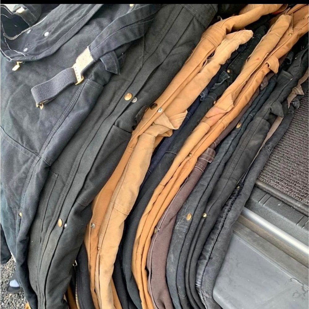 Carhart bibs different sizes